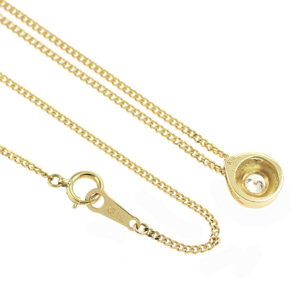 K18YG ダイヤモンド ペンダントネックレス 0.28ct — セルビー