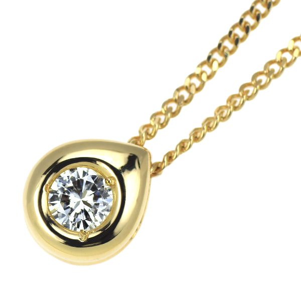 K18YG ダイヤモンド ペンダントネックレス 0.28ct