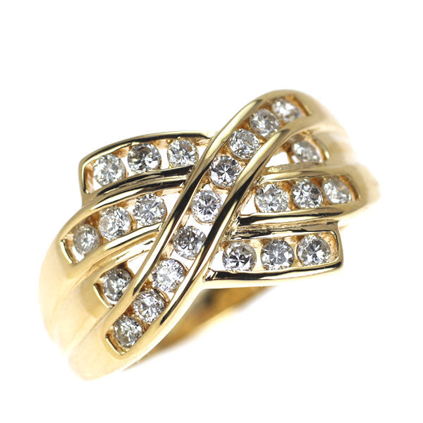 K18YG ダイヤモンド リング 0.50ct
