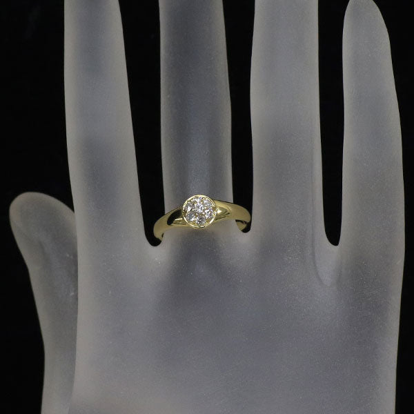 K18YG ダイヤモンド リング 0.25ct