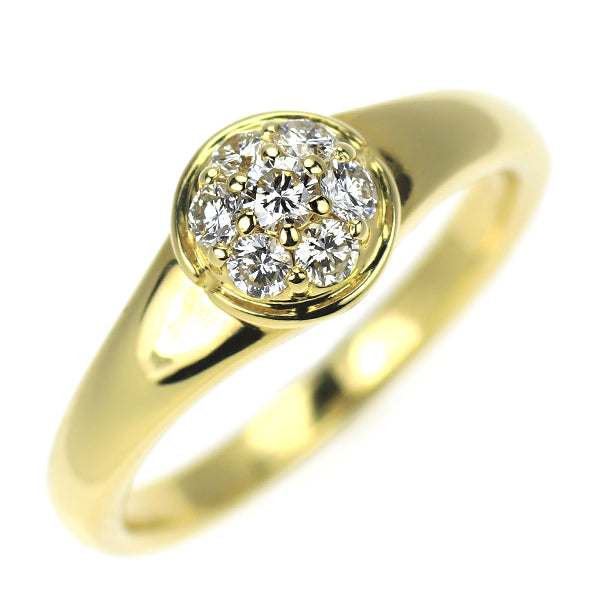 K18YG ダイヤモンド リング 0.25ct