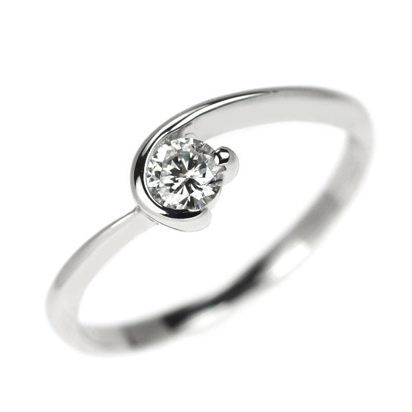 Pt900 ダイヤモンド リング 0.184ct