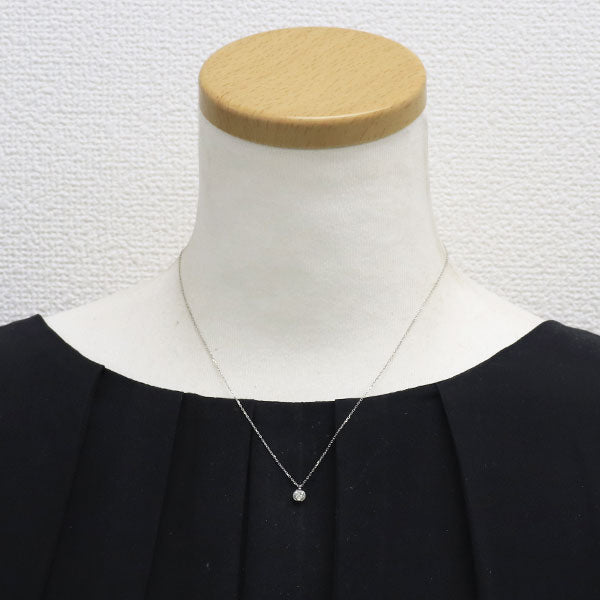 Pt900/ Pt850 ダイヤモンド ペンダントネックレス 0.20ct