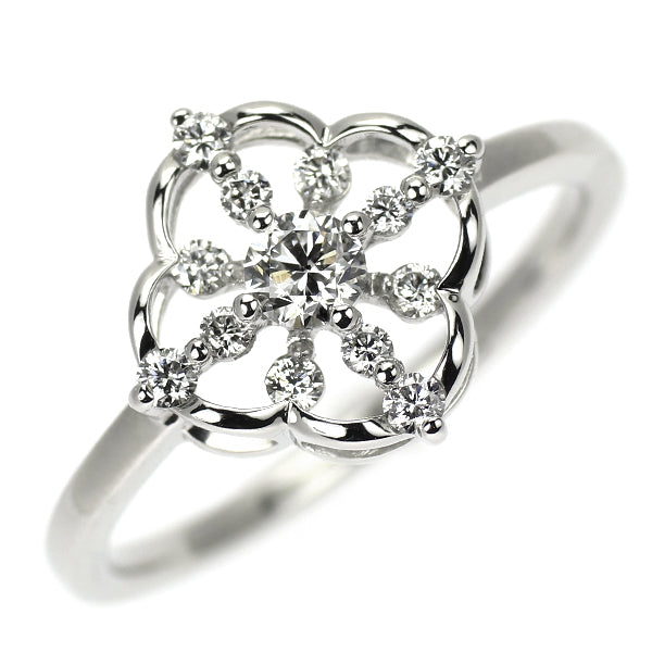 Pt950 ダイヤモンド リング 0.31ct