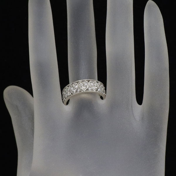 K18WG ダイヤモンド リング 0.50ct ハート