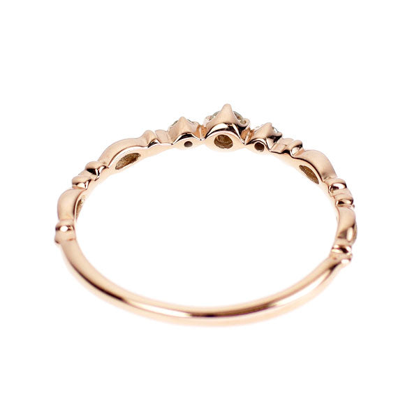 K18PG ダイヤモンド リング 0.05ct