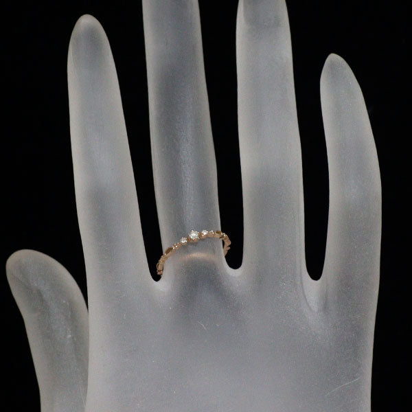 K18PG ダイヤモンド リング 0.05ct