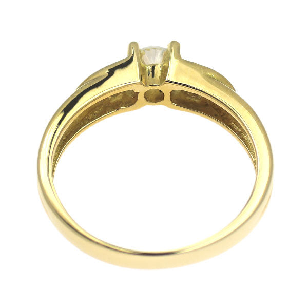 K18YG ダイヤモンド リング 0.23ct