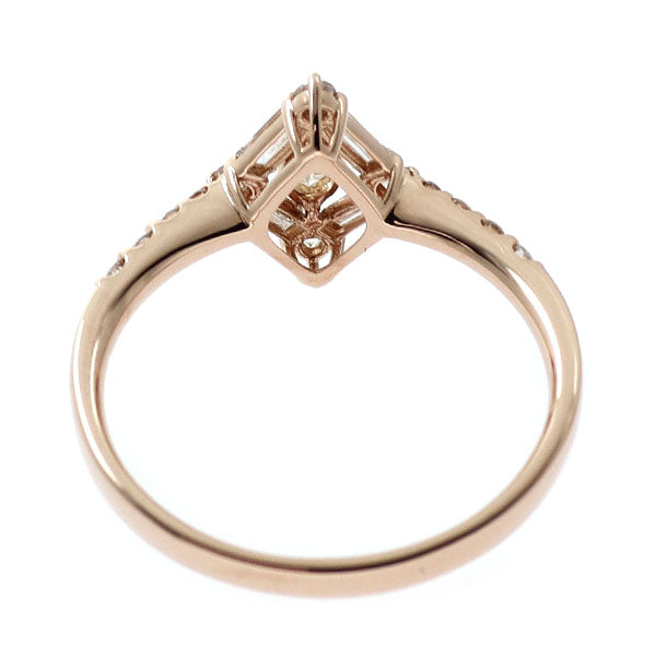 K18PG ダイヤモンド リング 0.50ct