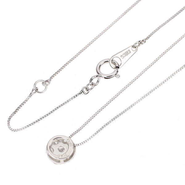 K18WG ダイヤモンド ペンダントネックレス 0.20ct