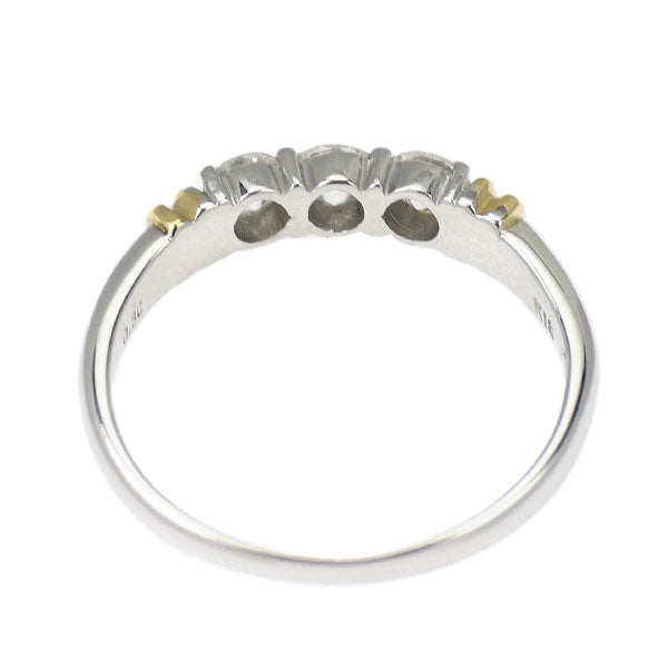 K18YG/WG ダイヤモンド リング 0.30ct