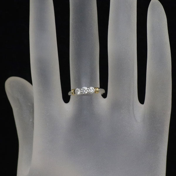 K18YG/WG ダイヤモンド リング 0.30ct