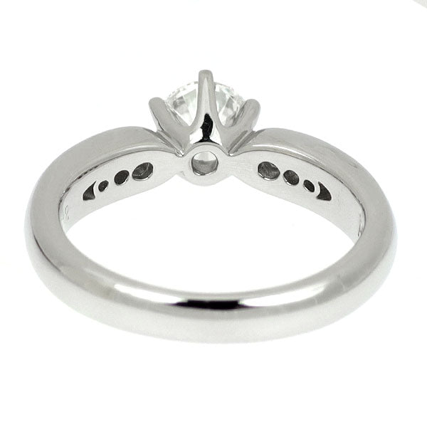 Pt900 ダイヤモンド リング 0.510ct G SI1 G D0.12ct