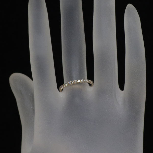 K18PG ダイヤモンド リング 0.25ct ハーフエタニティ