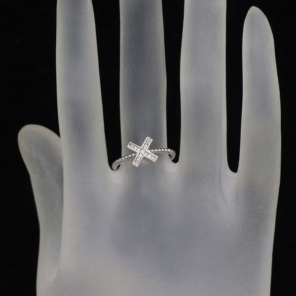 K18WG ダイヤモンド リング 0.06ct