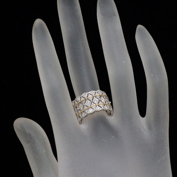 K18YG/WG ダイヤモンド リング 0.32ct