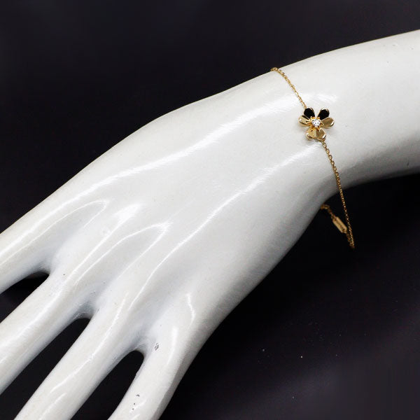 ヴァンクリーフ＆アーペル K18YG ダイヤモンド ブレスレット フリヴォル ミニ 《セルビー銀座店》【中古】