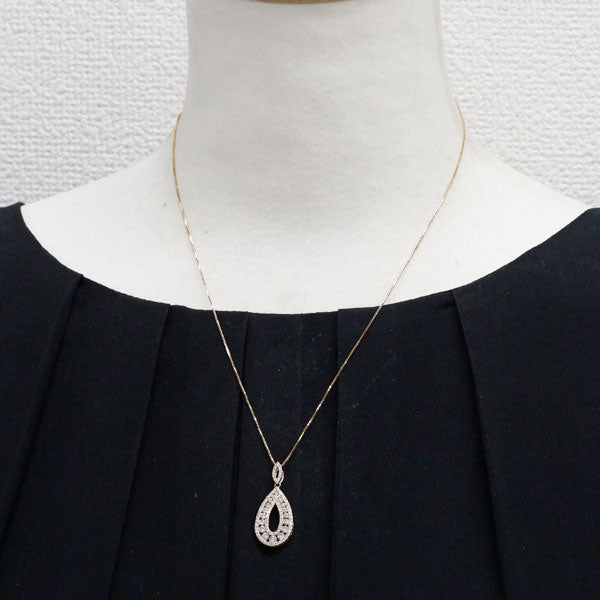 K18YG ダイヤモンド ペンダントネックレス 1.00ct