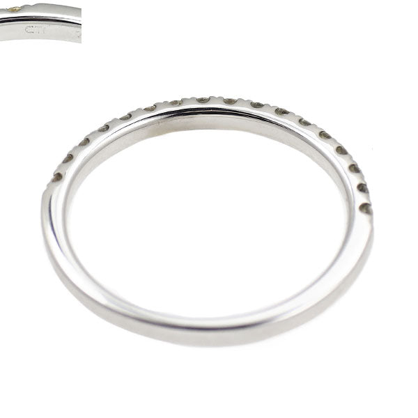 周大福 K18WG ダイヤモンド リング 0.234ct ハーフエタニティ