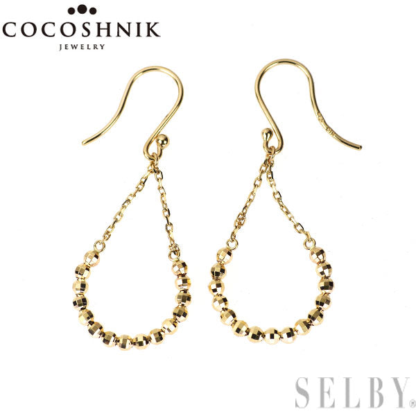 ココシュニック K10YG デザインピアス