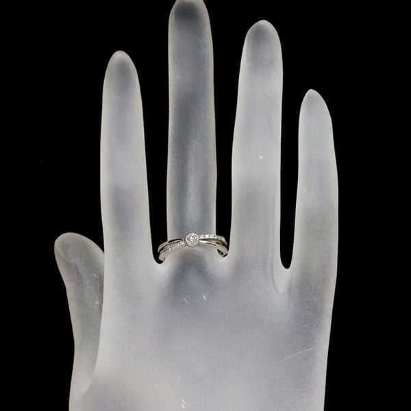 Pt950 ダイヤモンド リング 0.16ct