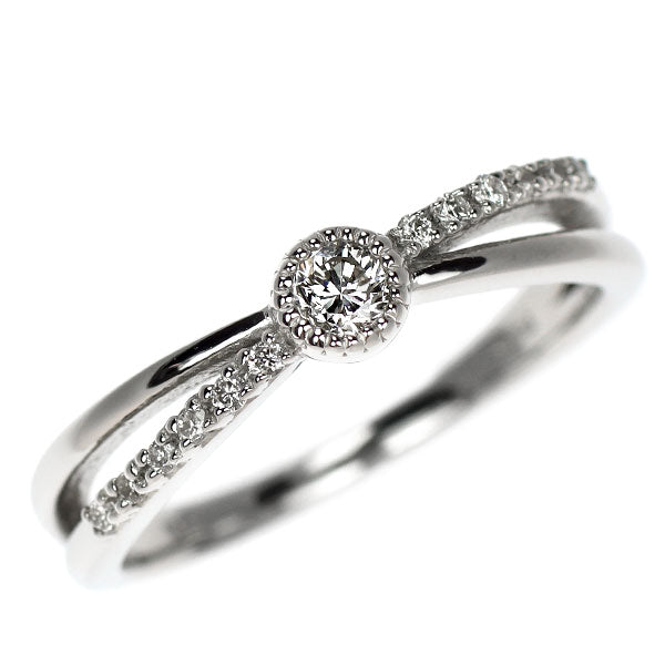 Pt950 ダイヤモンド リング 0.16ct