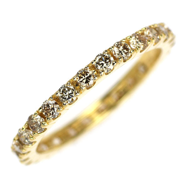 K18YG ダイヤモンド リング 1.00ct フルエタニティ