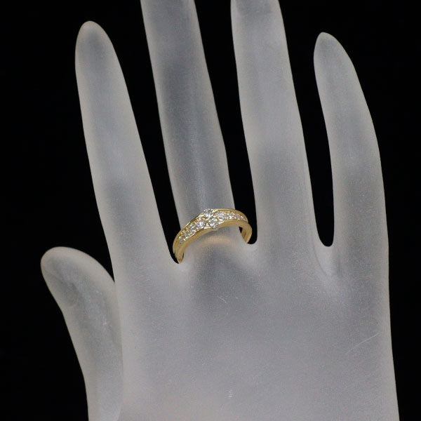 K18YG ダイヤモンド リング 0.50ct