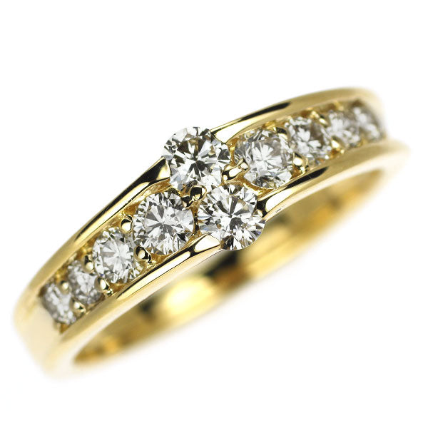 K18YG ダイヤモンド リング 0.50ct