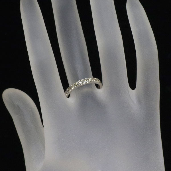 Pt950 ダイヤモンド リング 0.50ct ハーフエタニティ