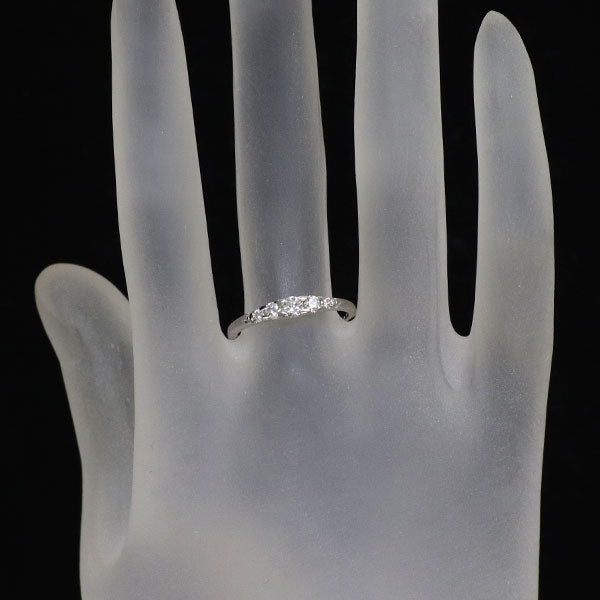Pt900 ダイヤモンド リング 0.30ct 一文字