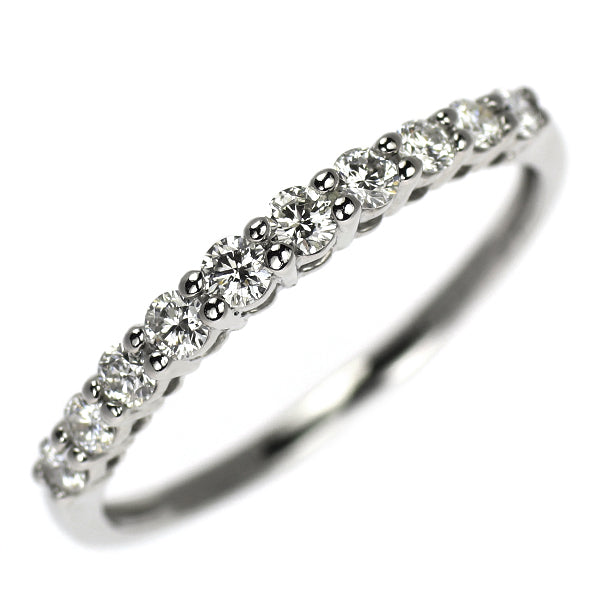 Pt900 ダイヤモンド リング 0.27ct ハーフエタニティ