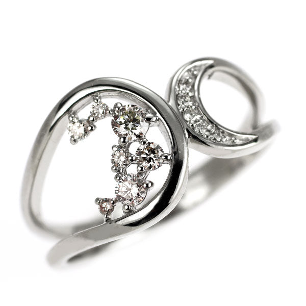 Pt900 ダイヤモンド リング 0.20ct
