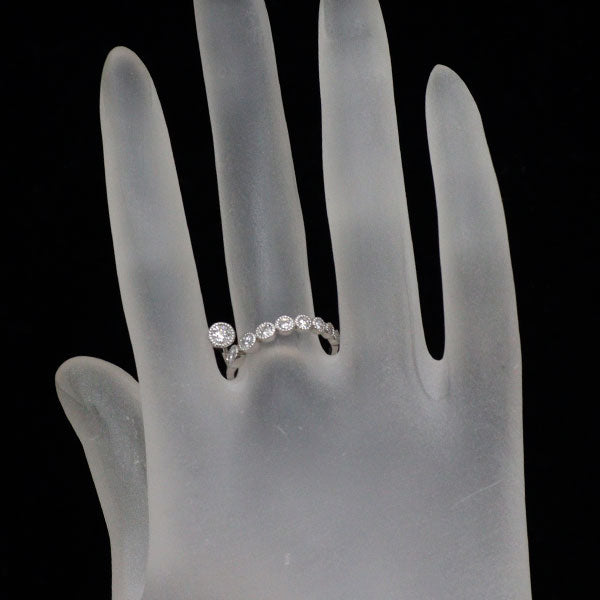 Pt950 ダイヤモンド リング 0.146ct D0.33ct