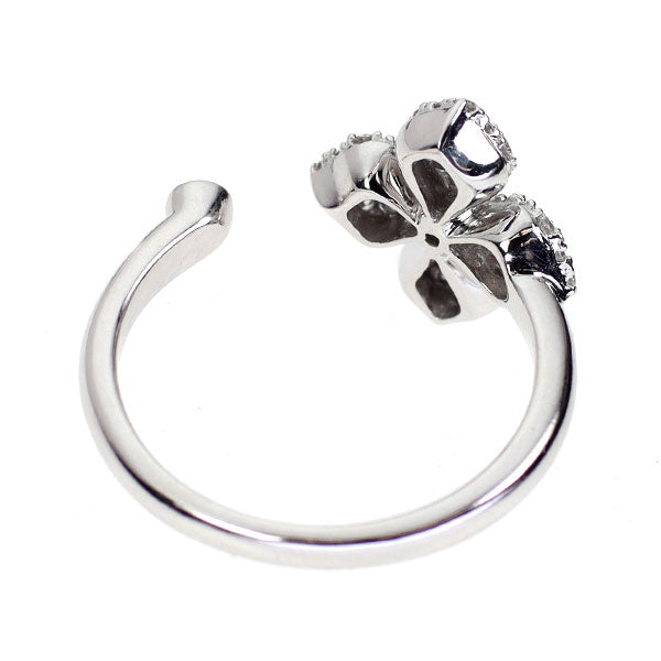 K18WG ダイヤモンド リング 0.35ct