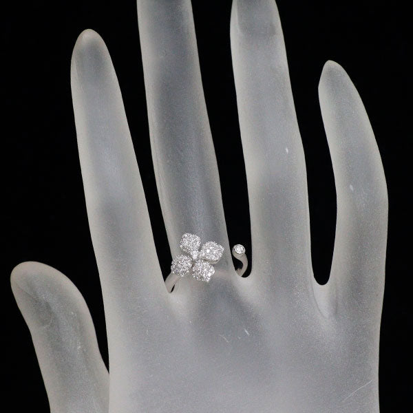 K18WG ダイヤモンド リング 0.35ct