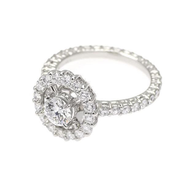 Pt900 ダイヤモンド リング 0.503ct D IF EX D1.11ct