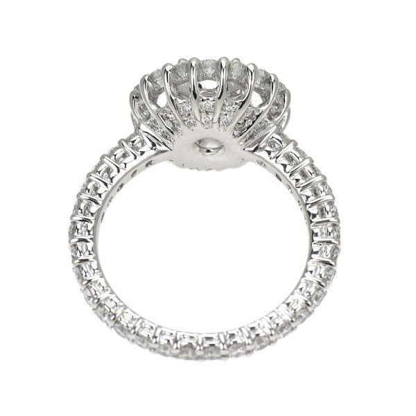 Pt900 ダイヤモンド リング 0.503ct D IF EX D1.11ct