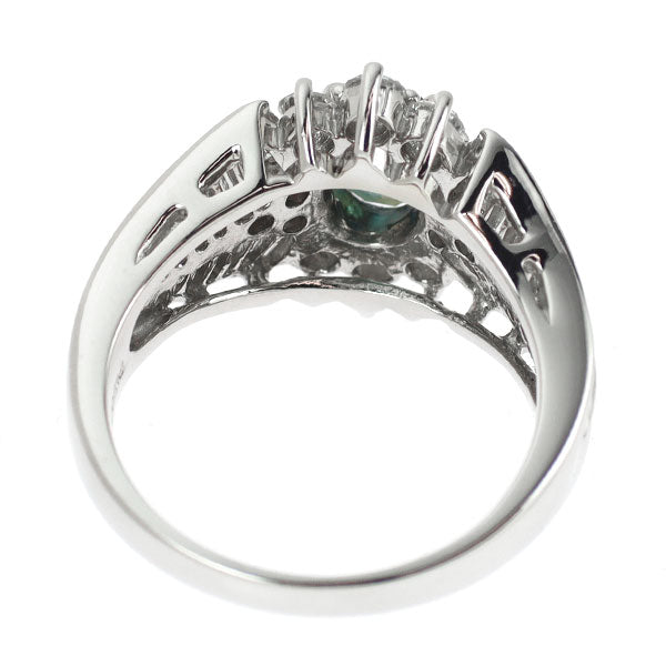 希少 Pt900 アレキサンドライト ダイヤモンド リング 0.81ct D1.20ct