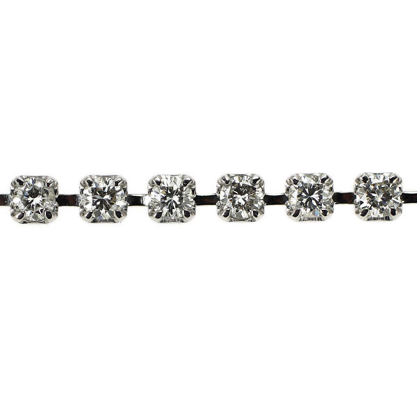Pt850 ダイヤモンド ブレスレット 2.00ct テニス
