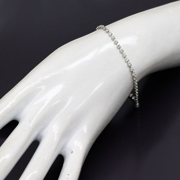 Pt850 ダイヤモンド ブレスレット 2.00ct テニス
