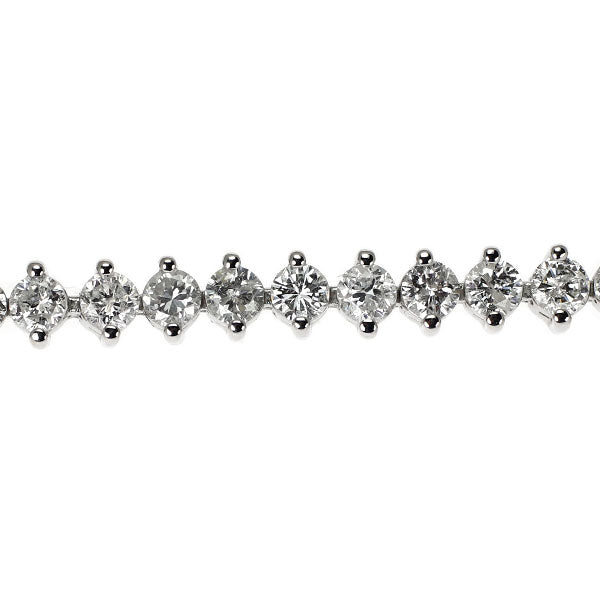 Pt850 ダイヤモンド テニス ブレスレット 3.00ct