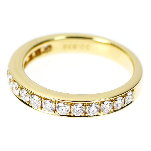 ギメル K18YG ダイヤモンド リング 0.536ct ハーフエタニティ 《セルビー銀座店》【中古】