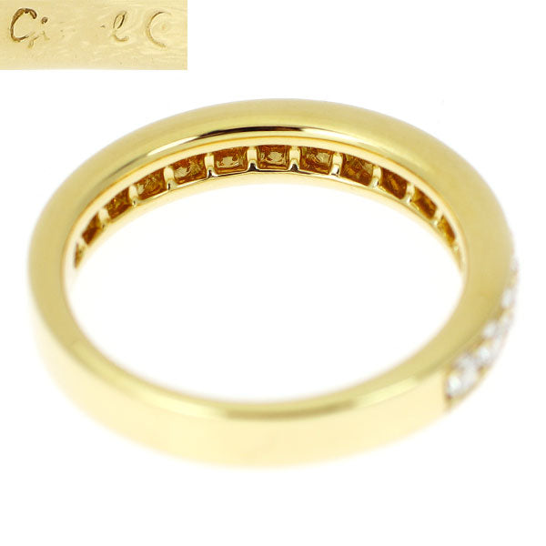 ギメル K18YG ダイヤモンド リング 0.536ct ハーフエタニティ 《セルビー銀座店》【中古】