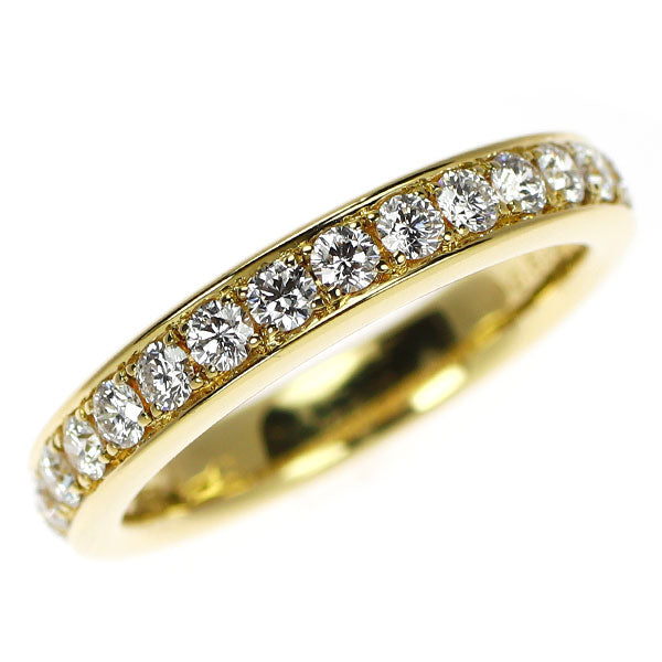 ギメル K18YG ダイヤモンド リング 0.536ct ハーフエタニティ 《セルビー銀座店》【中古】