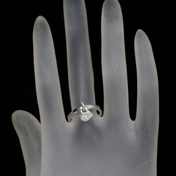 ポンテヴェキオ K18WG ダイヤモンド リング 0.13ct ハート