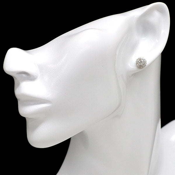 新品 Pt900 ダイヤモンド ピアス 1.015ct E/F SI1 3EXHC D0.24ct【エスコレ】