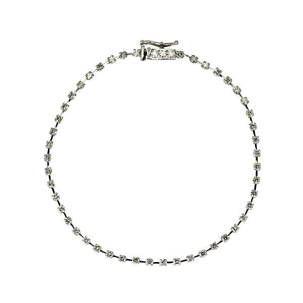 Pt900 ダイヤモンド ブレスレット 1.61ct テニス