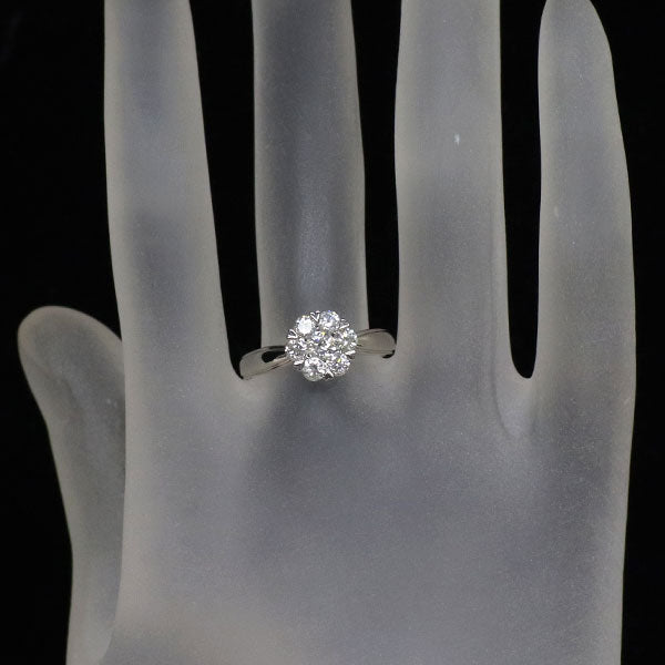 K18WG ダイヤモンド リング 0.739ct — セルビーオンラインストア