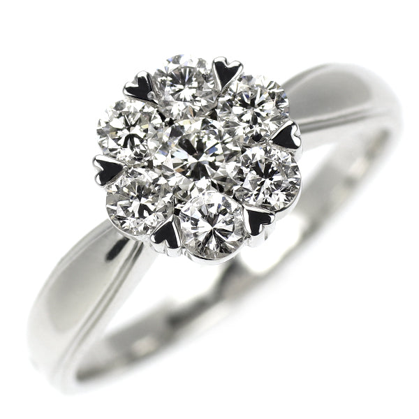 K18WG ダイヤモンド リング 0.739ct